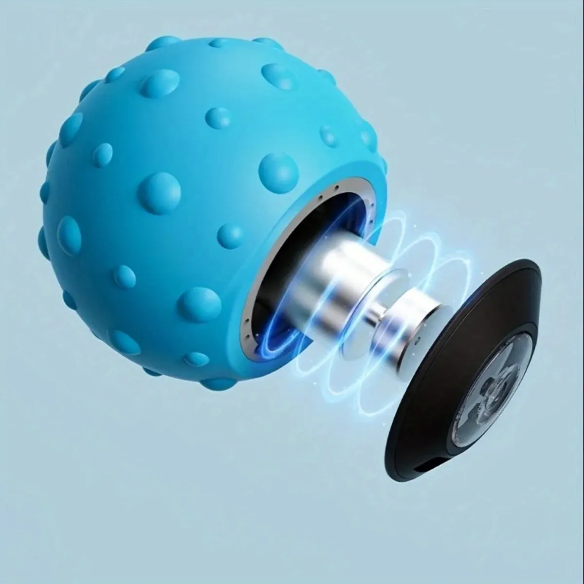 Pilates Toning Ball - การสั่นสะเทือนไฟฟ้านวดกีฬาฟิตเนสนวดเท้าFacial Care Soothingอุปกรณ์Gymการฝึกอบรมโยคะนวด