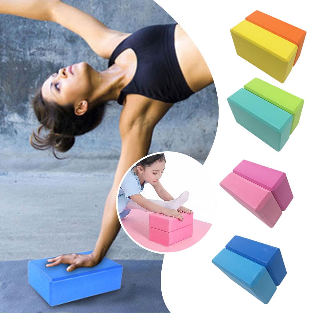 บล็อกโยคะโฟม EVA อุปกรณ์เสริมส - Pilates Yoga Sport บทวิจารณ์และราคา