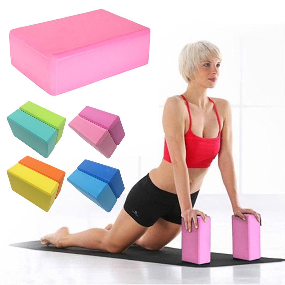 บล็อกโยคะโฟม EVA อุปกรณ์เสริมส - Pilates Yoga Sport บทวิจารณ์และราคา
