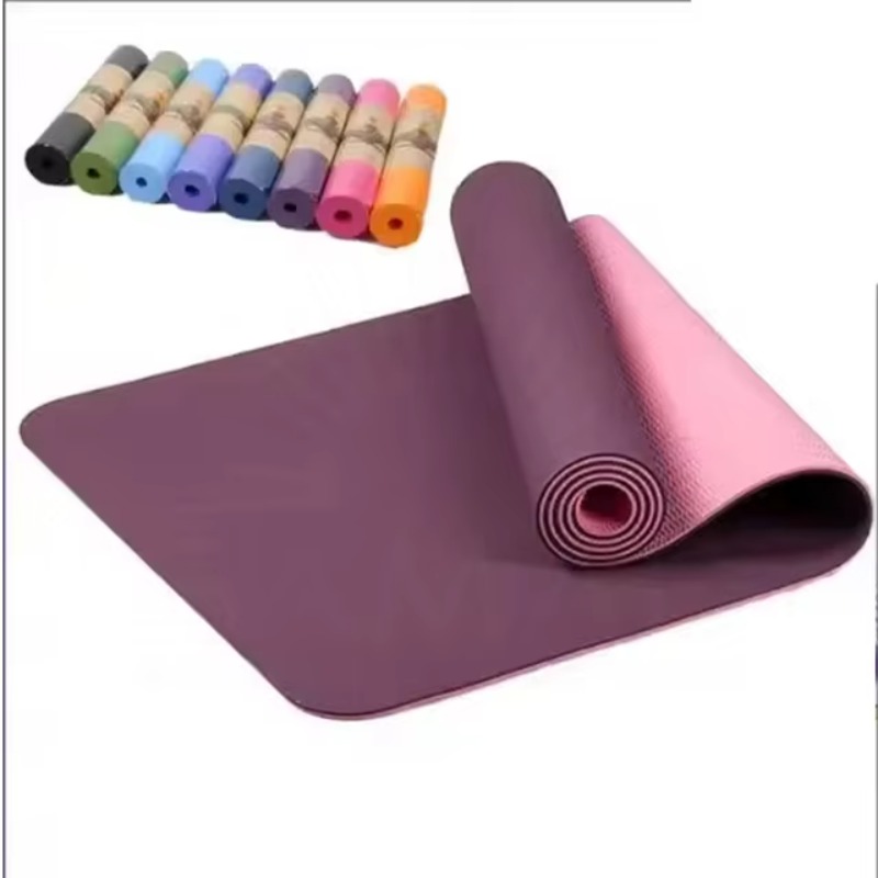 YTYIN แผ่นโยคะ TPE สองสีคุณภาพ - Pilates Yoga For Beginners บทวิจารณ์และราคา