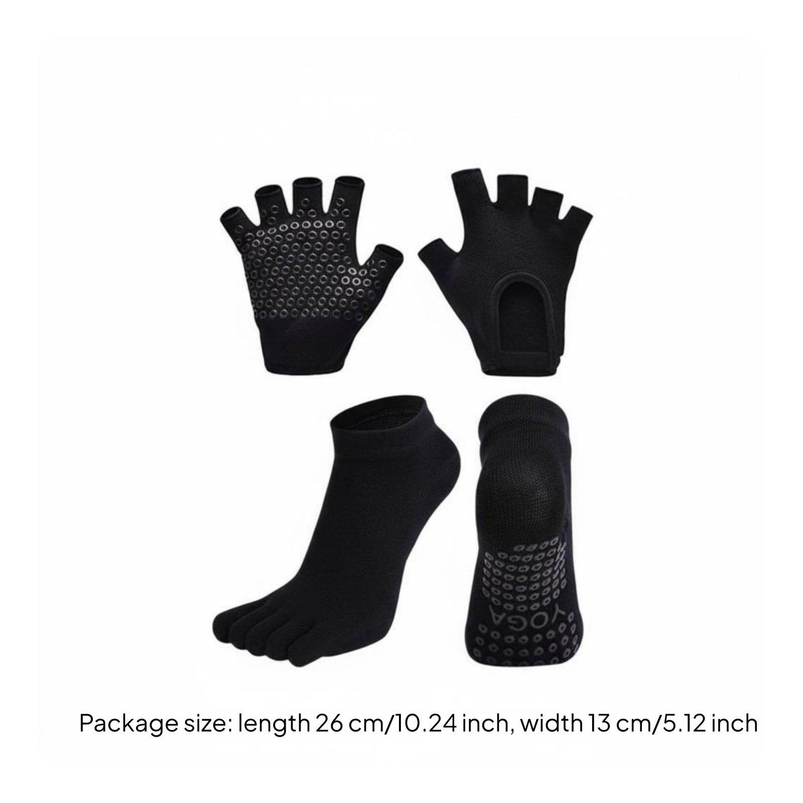 ถุงเท้ากีฬากันลื่นสำหรับผู้หญิ - Pilates Yoga Exercises บทวิจารณ์และราคา