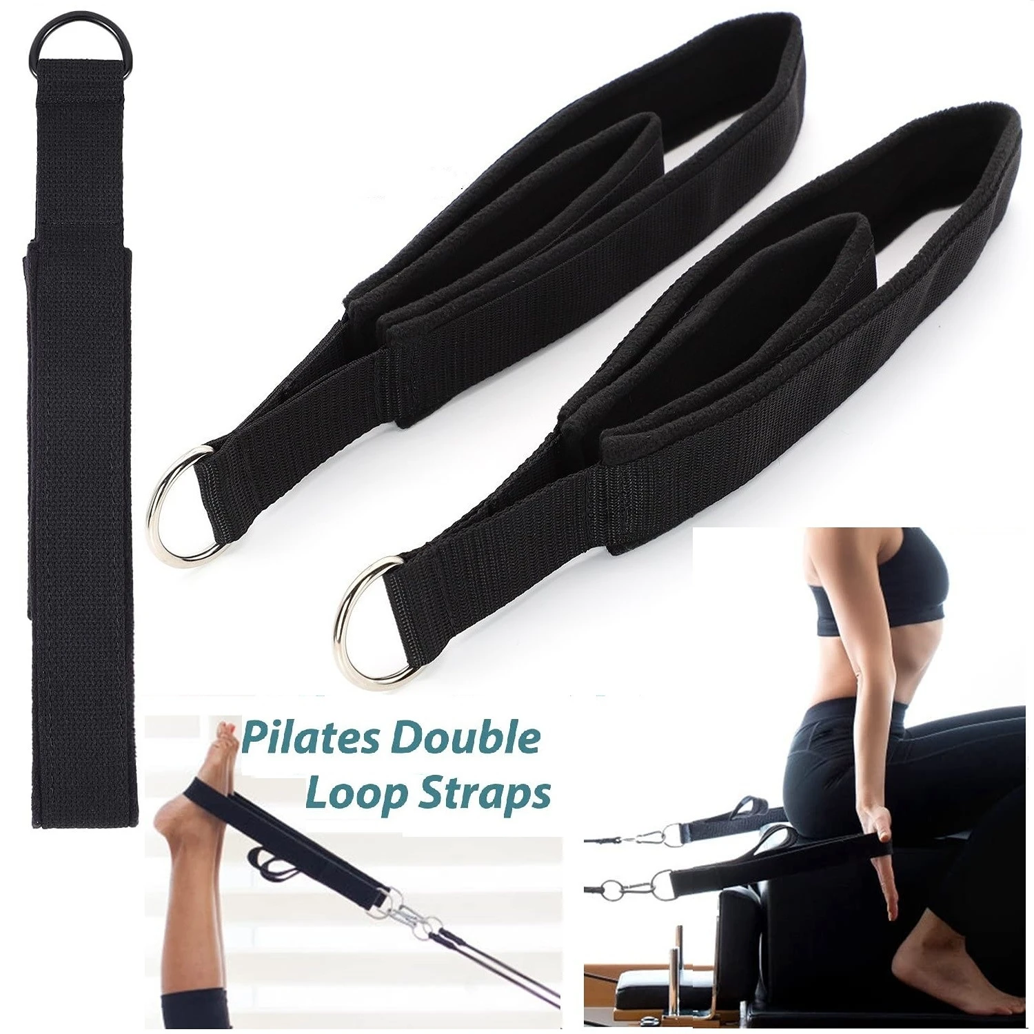 สายรัดข้อเท้าแบบวงแหวนคู่สำหรั - Pilates Yoga Circle บทวิจารณ์และราคา