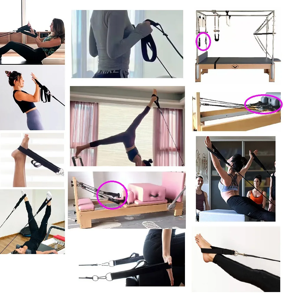 สายรัดข้อเท้าแบบวงแหวนคู่สำหรั - Pilates Yoga Circle บทวิจารณ์และราคา