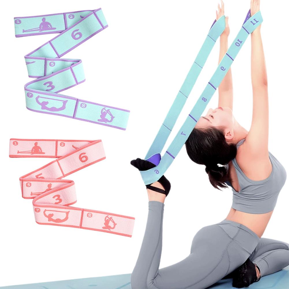 สายรัดยืดหยุ่นสำหรับโยคะ สายรั - Pilates Yoga For Beginners บทวิจารณ์และราคา
