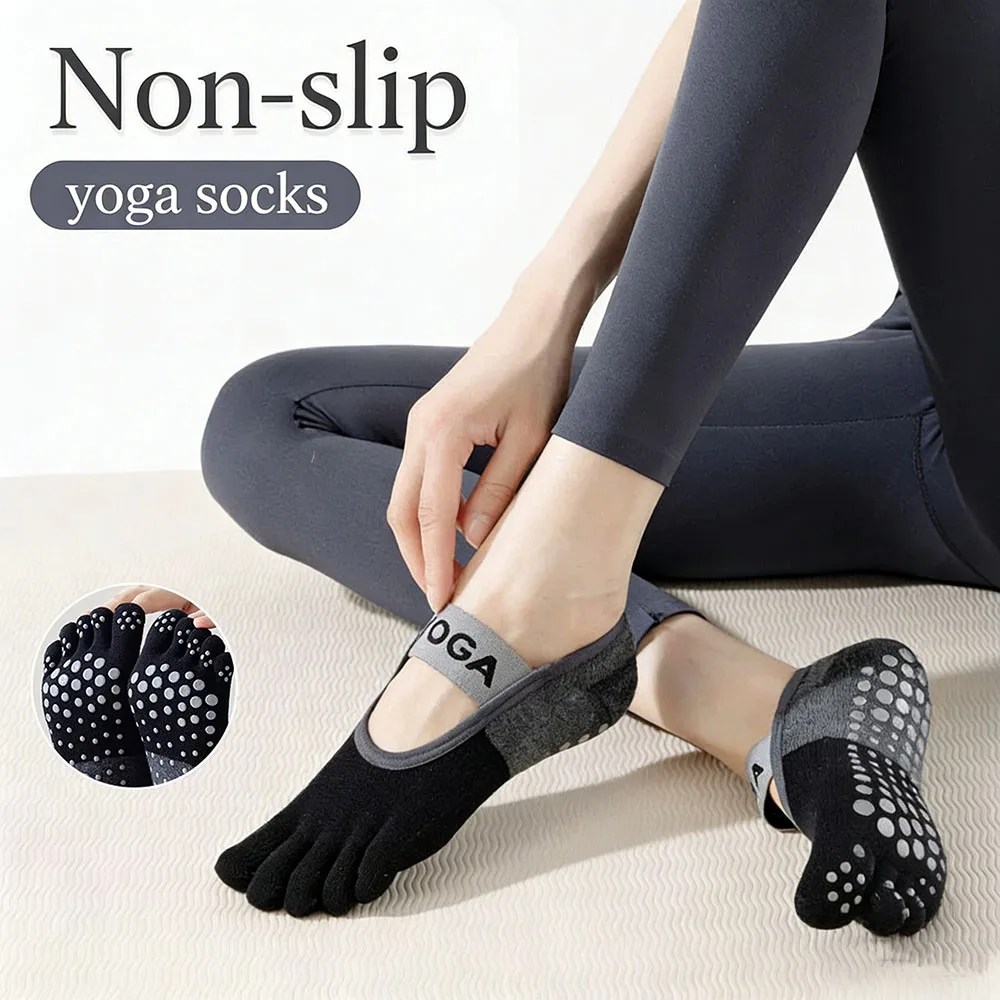 ถุงเท้าห้านิ้วสำหรับผู้หญิง 1  - Youtube Yoga Pilates บทวิจารณ์และราคา