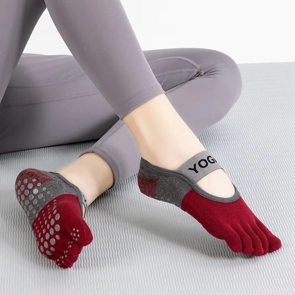 ถุงเท้าห้านิ้วสำหรับผู้หญิง 1  - Youtube Yoga Pilates บทวิจารณ์และราคา