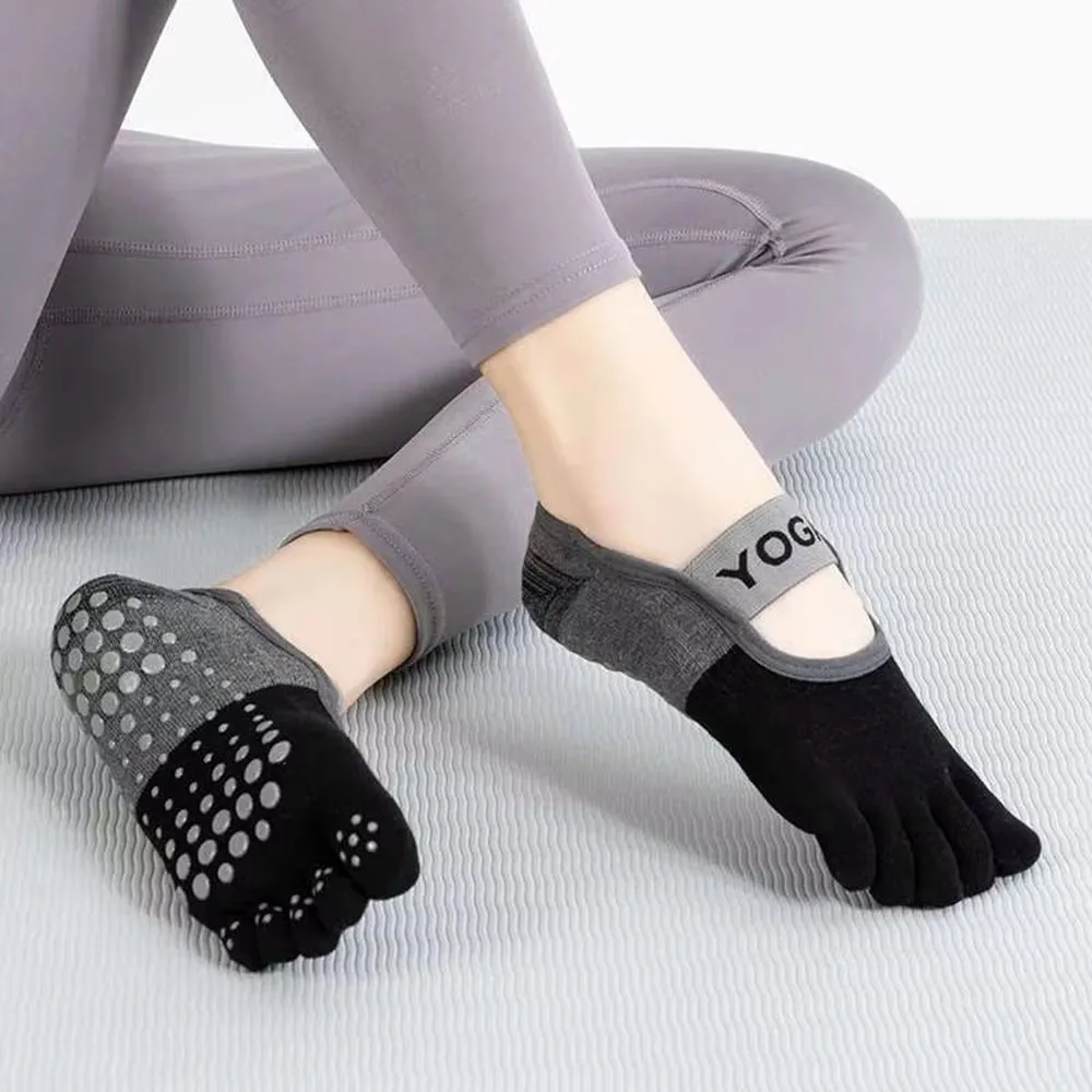 ถุงเท้าห้านิ้วสำหรับผู้หญิง 1  - Youtube Yoga Pilates บทวิจารณ์และราคา