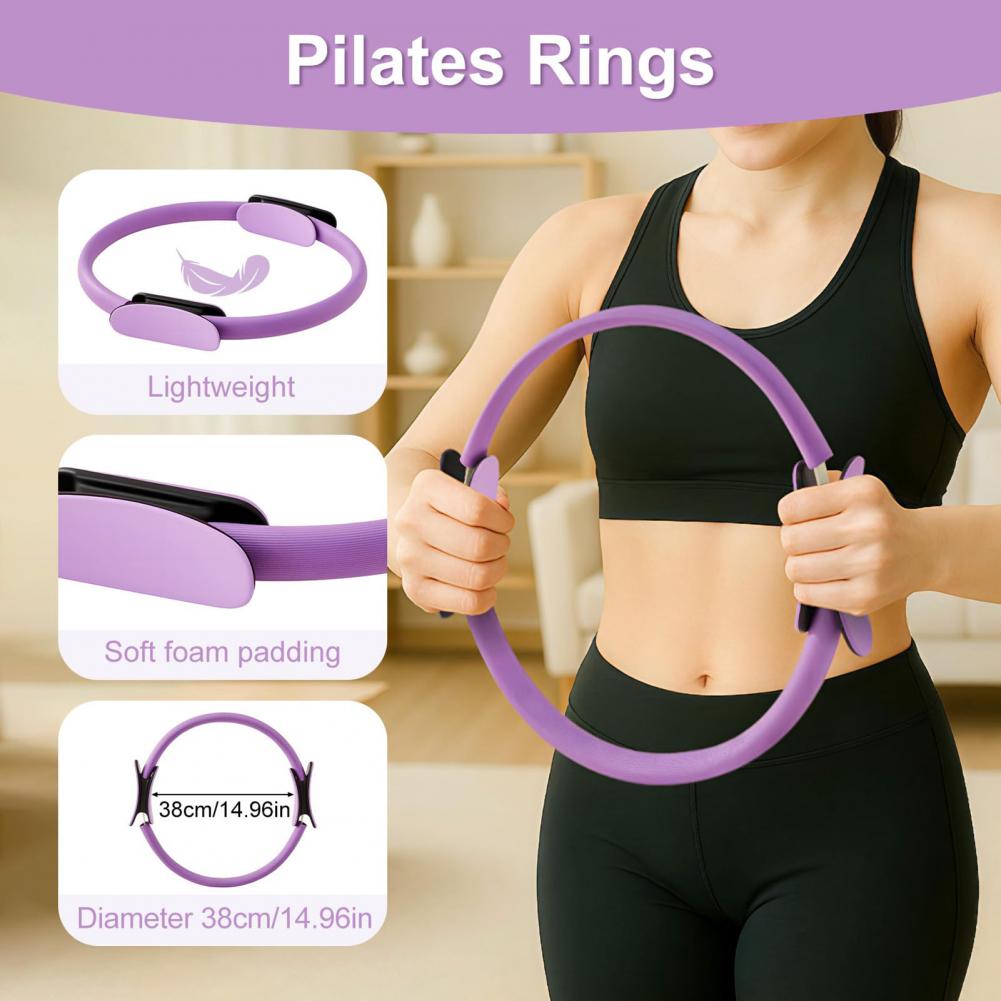 ผู้หญิงโยคะฟิตเนสแหวนวงกลมพิลา - Pilates Yoga Circle บทวิจารณ์และราคา