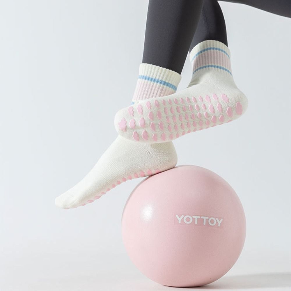 ถุงเท้าพิลาทิสแฟชั่นผ้าฝ้ายสำห - Youtube Yoga Pilates บทวิจารณ์และราคา