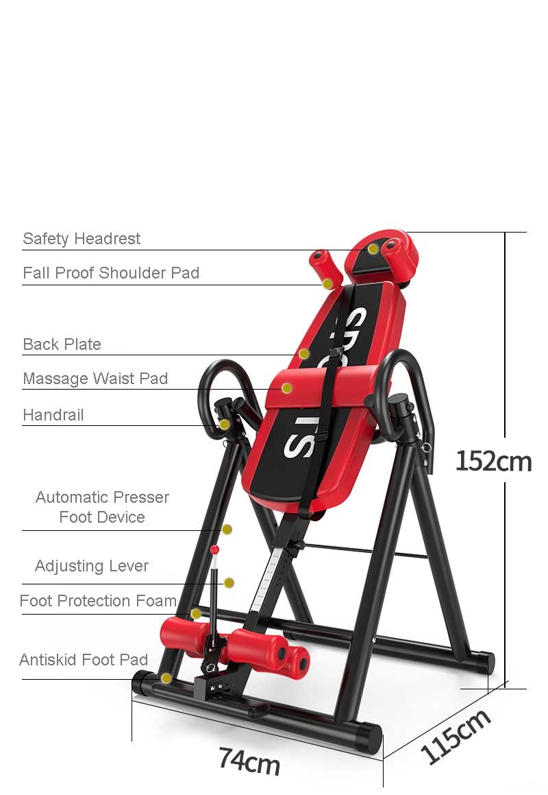อุปกรณ์ออกกำลังกายพับได้ลดราคา - Inversion Table Fold บทวิจารณ์และราคา