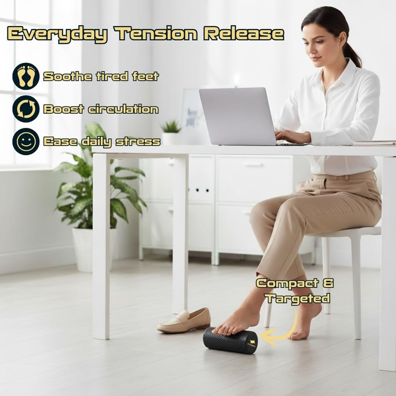 โฟมโรลเลอร์โยคะ EVA ความหนาแน่ - Pilates Yoga Exercises บทวิจารณ์และราคา