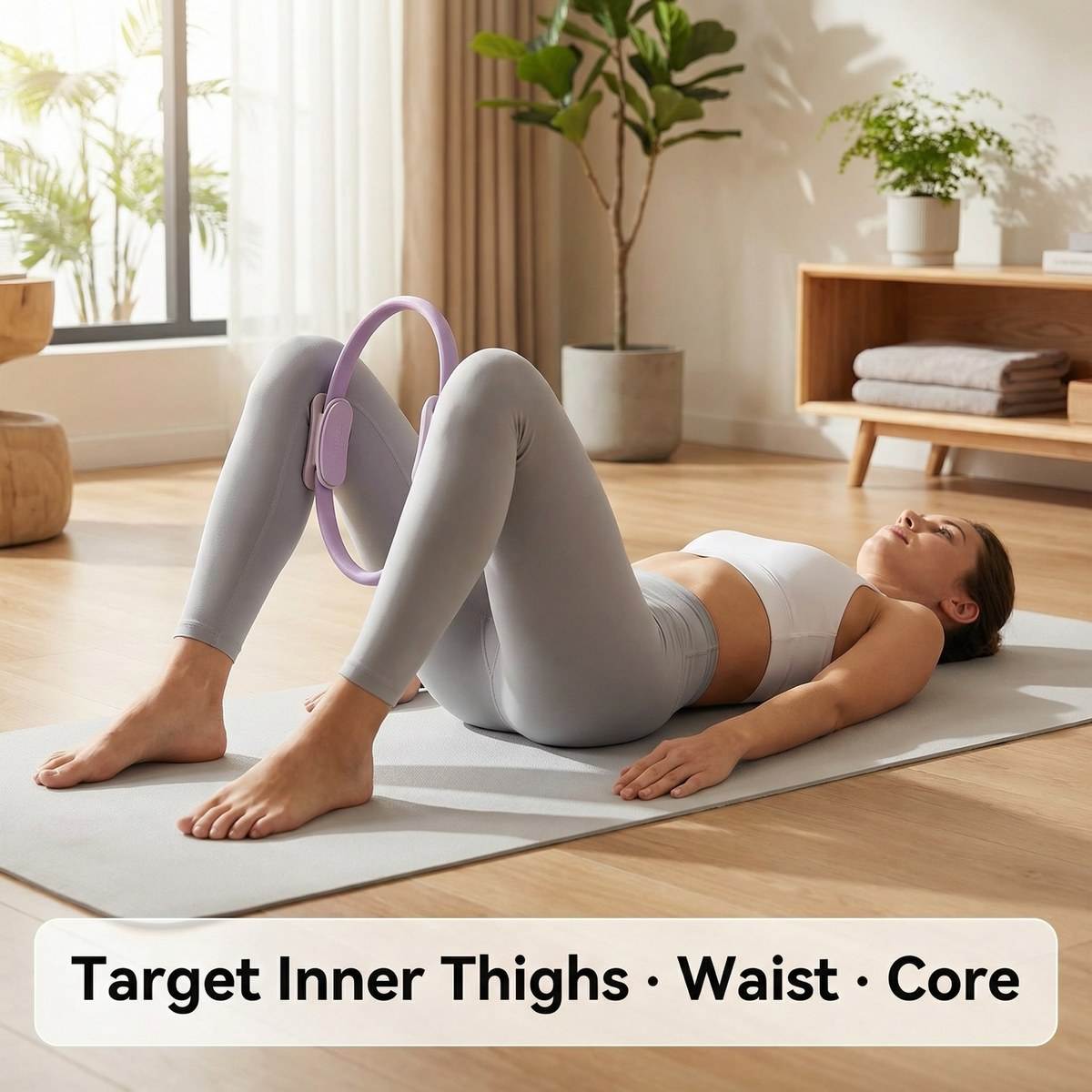 วงแหวนพิลาทิสขนาด 38 ซม. วงเวี - Pilates Yoga Circle บทวิจารณ์และราคา