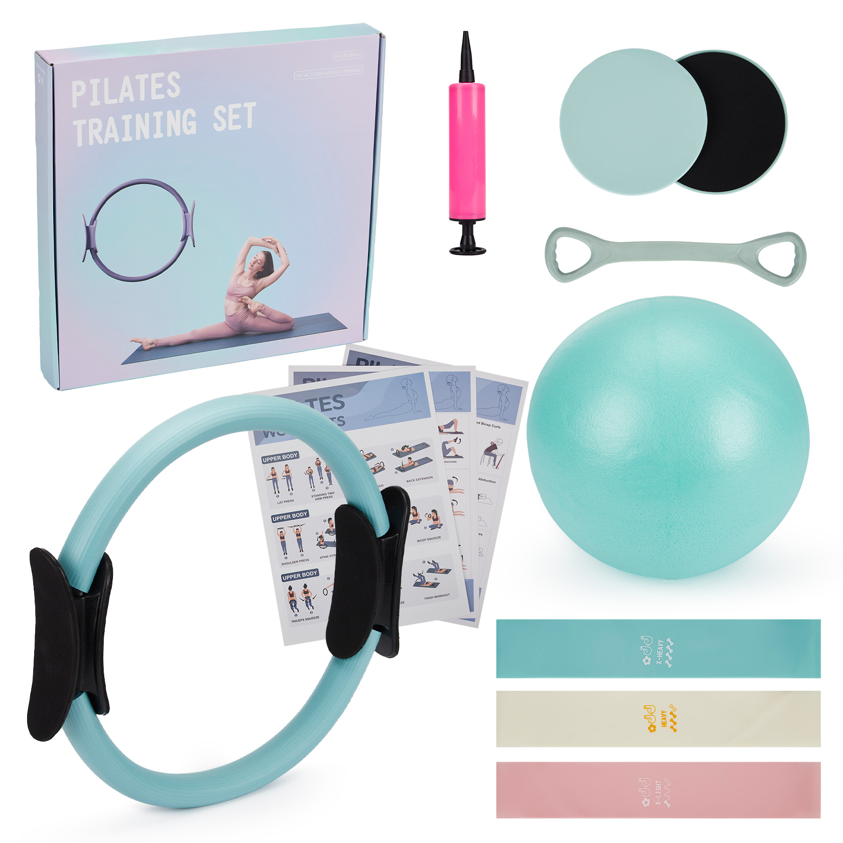 ชุดฝึกพิลาทิส, ห่วงพิลาทิส 6-i - Pilates Toning Ball บทวิจารณ์และราคา