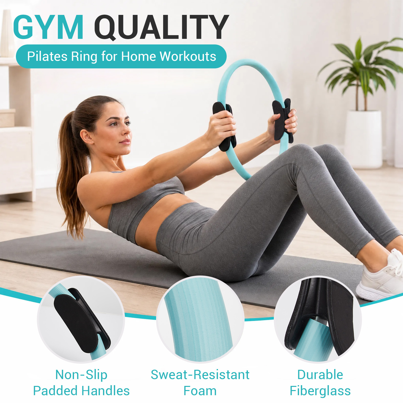 ชุดฝึกพิลาทิส, ห่วงพิลาทิส 6-i - Pilates Toning Ball บทวิจารณ์และราคา