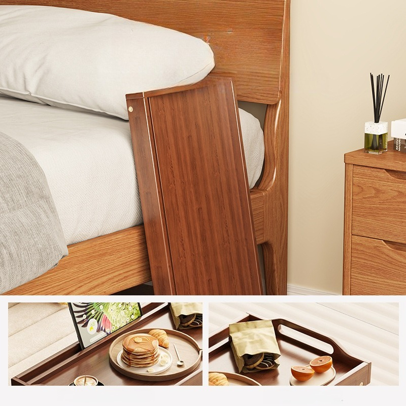 โต๊ะอาหารเช้าไม้ไผ่แบบพกพา ถาด - Inversion Table Fold บทวิจารณ์และราคา